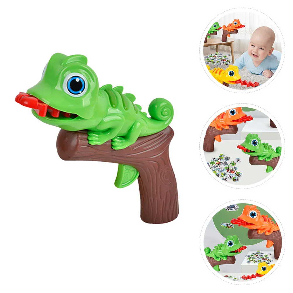 

1Set Parent Interactive Game Lizard Eating Board Game Safe Eco Material Fun Learning Educational Plaything