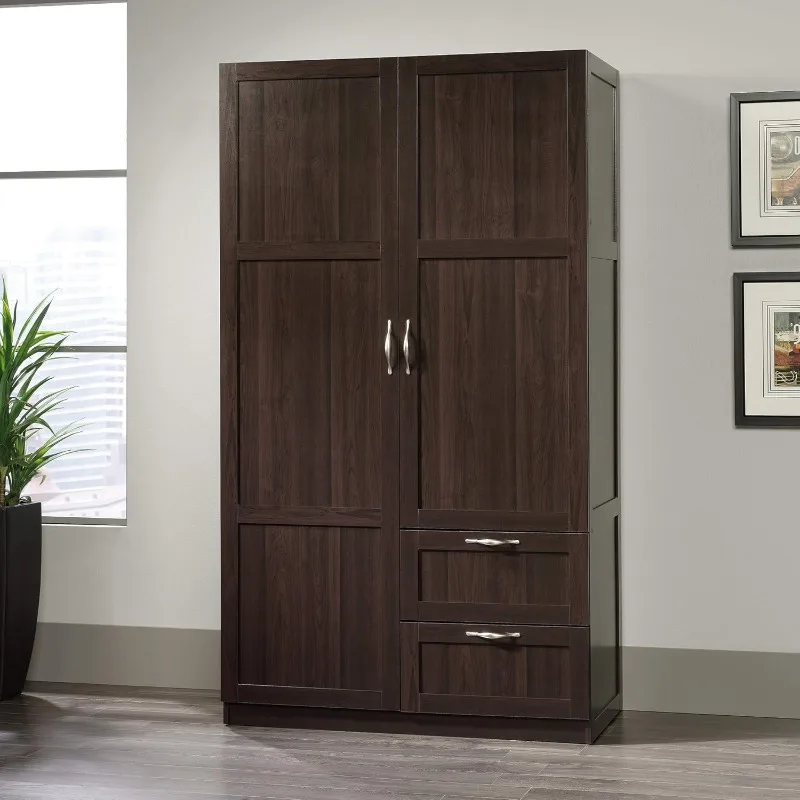 Select Multipurpose Bedroom Armoire Wardrobe Closet Pantry Storage Cabinet with Drawers  L: 400. 00