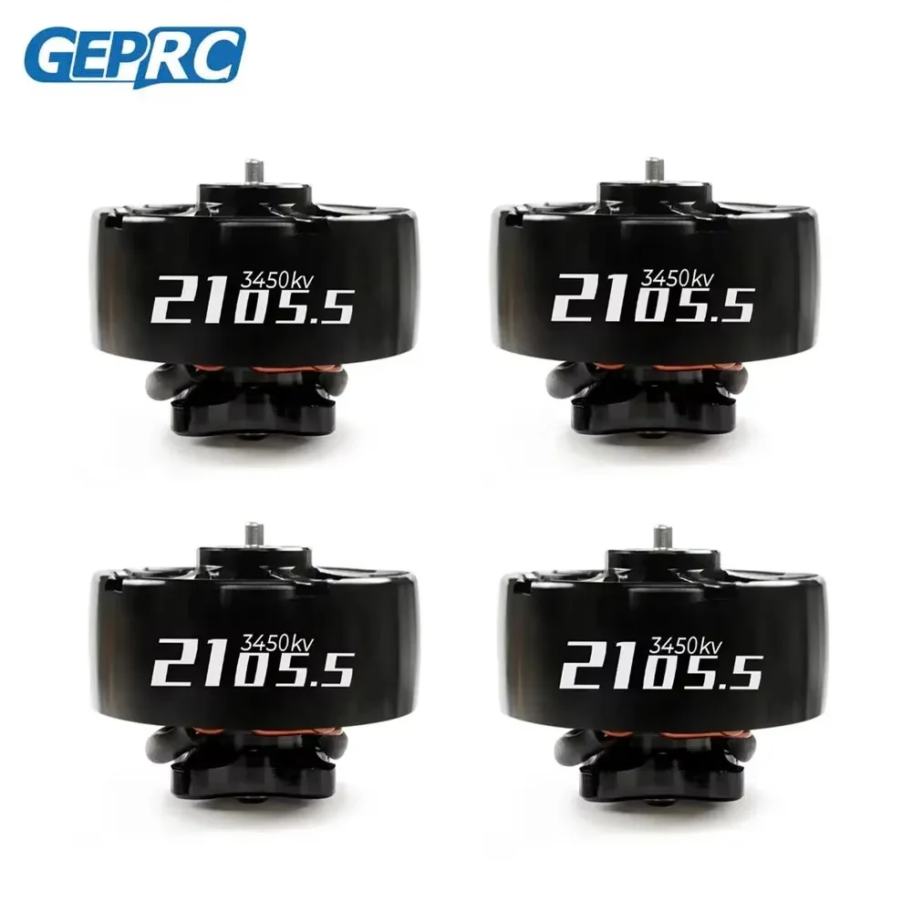 

4pcs/lot GEPRC SPEEDX2 2105.5 3450KV 2650KV Brushless Motor 3-4S lipo For 3-4 inch Cinewhoop / 4-5 inch Toothpick drone fpv