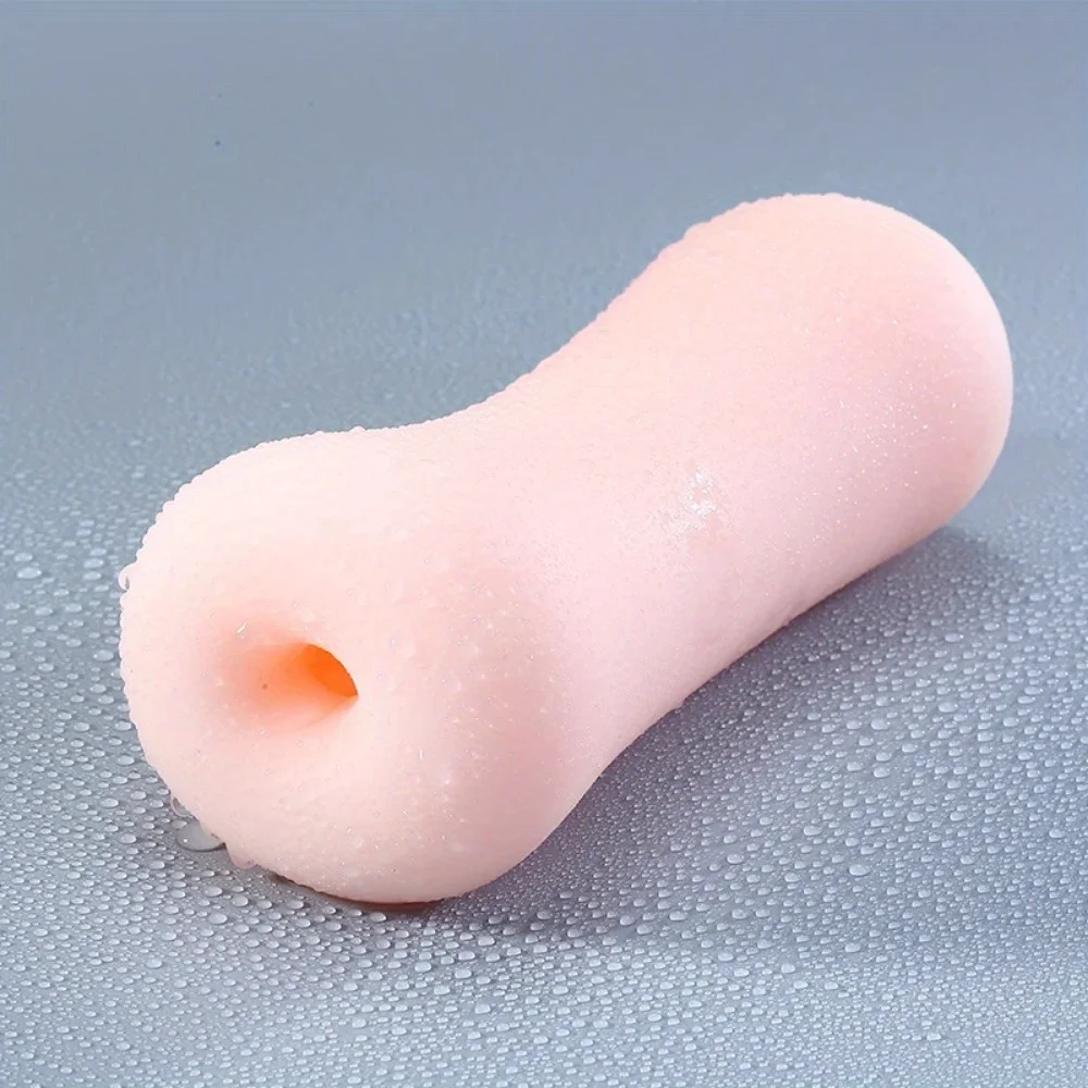Manual Masturbator Soft Silicone Realistic Anal Artificial Pocket Pussy Penis Exerciser Suitable for Beginners Erotic Sex Toys