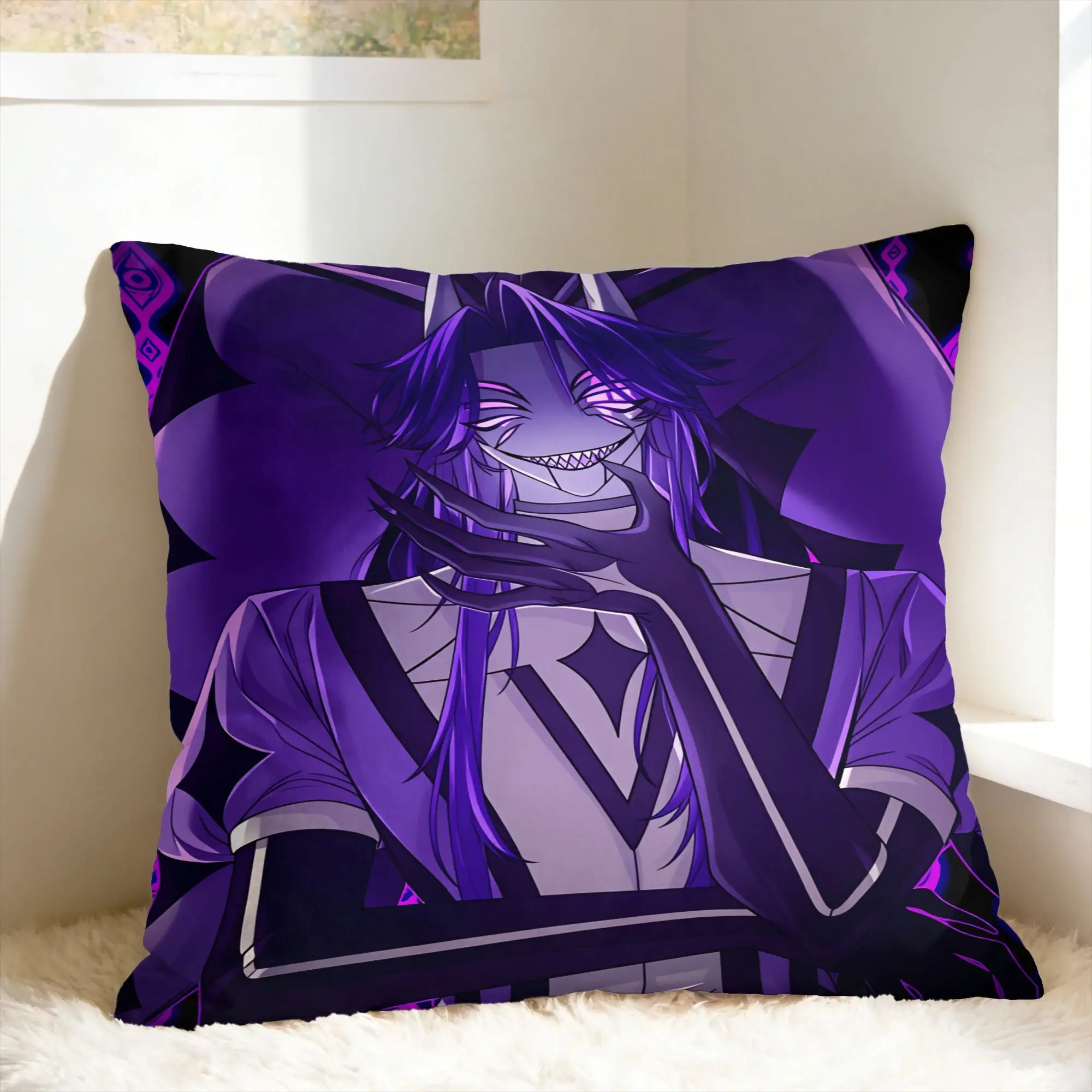 F-Freak C-Circus Jester Pillow Case  Soft Pillow Cover Morden Pillowcases For Office Car Home Decor