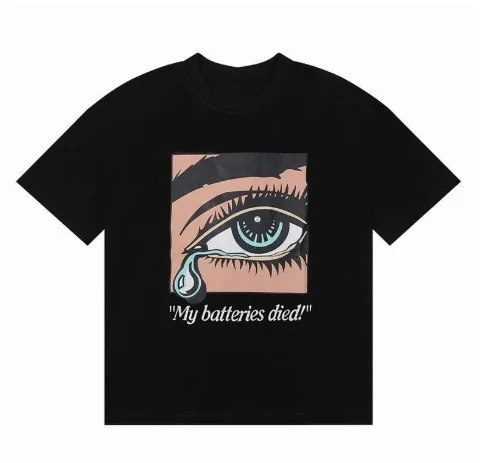 2025 معرض المحملة قسم تي شيرت مصمم الرجال والنساء الصيف موضة إلكتروني طباعة القطن فضفاض بلوزات غير رسمية فاخرة الشارع القمم #1