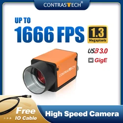 1.3MP PYTHON1300 1/2” GigE USB3.0 Global Shutter NIR Industrial Camera for Imaging Processing Contrastech