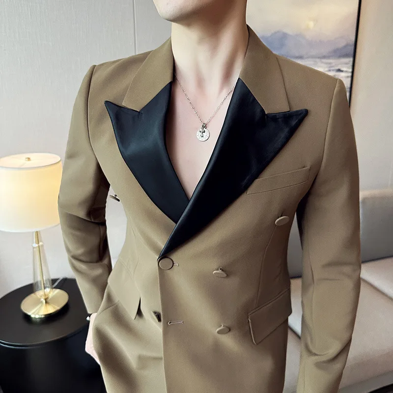 

HH412Fashion professional wedding groomsmen suits work group suits business formal suits