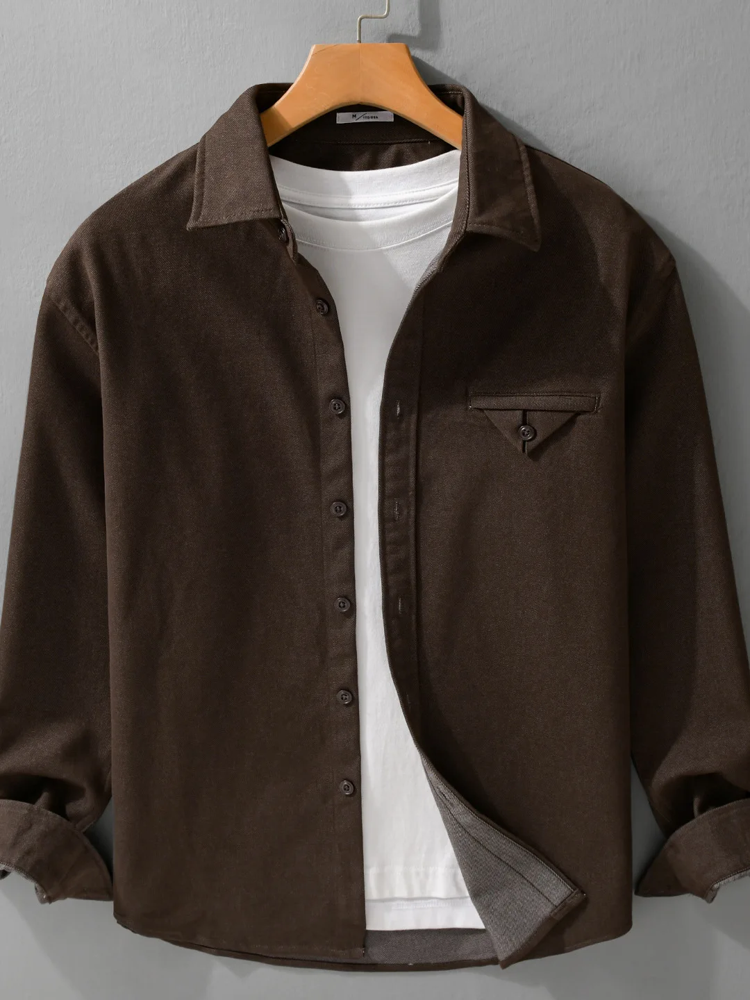 

Мужская повседневная куртка с длинным рукавом, эластичная, для работы, осенне-зимняя, новая, удобная, модная верхняя одежда