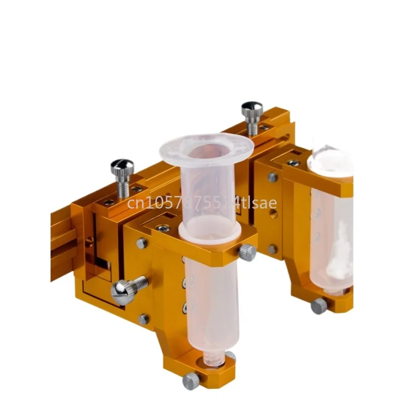 Holder Potting Machine Three-Dimensional Adjustable Cup Holder Syringe Bracket Fine-Tuning Fixture