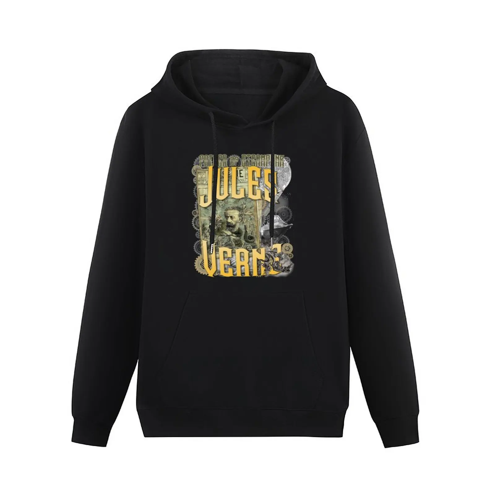 Jules Verne - Father of Steampunk Pullover Hoodie winter clothes streetwear men mens designer clothes men hoodie