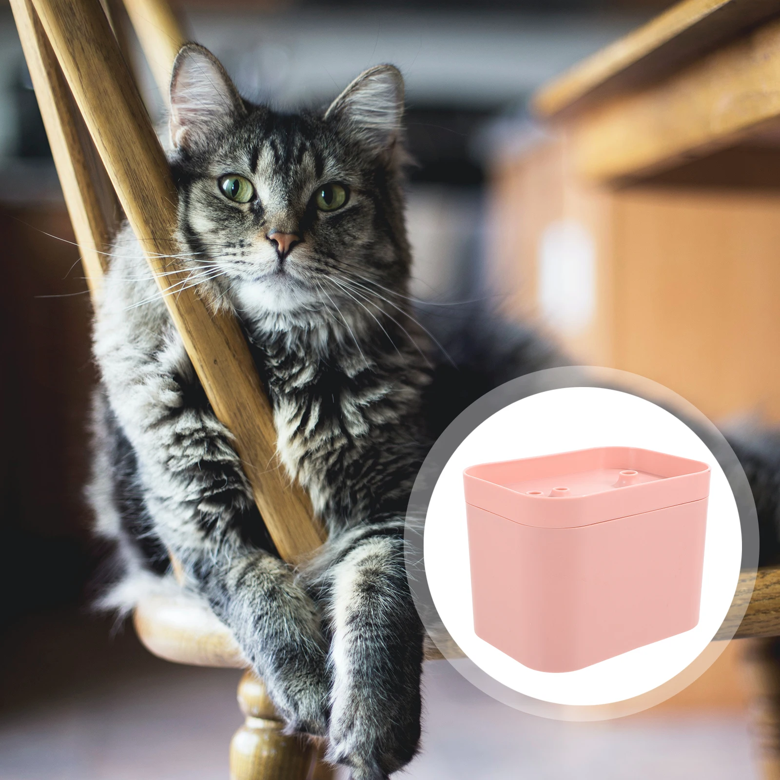 

Automatic Cat Water Fountain Electric Drinking Dispenser For Dogs Kitten Pet Bowl Lightweight Portable Flower Design