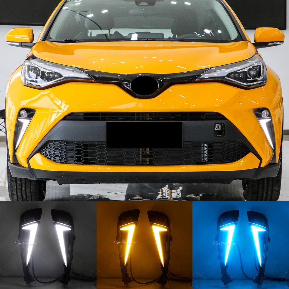 Car LED DRL Daytime Running Light For Toyota C-HR CHR 2020 2021