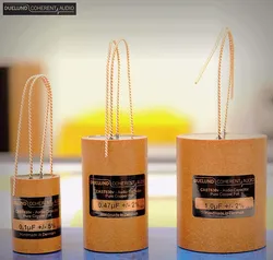 1pcs Denmark Duelund COHERENT AUDIO CAST series 100V-630V Audio capacitor Pure Copper Foil Capacitor free shiping