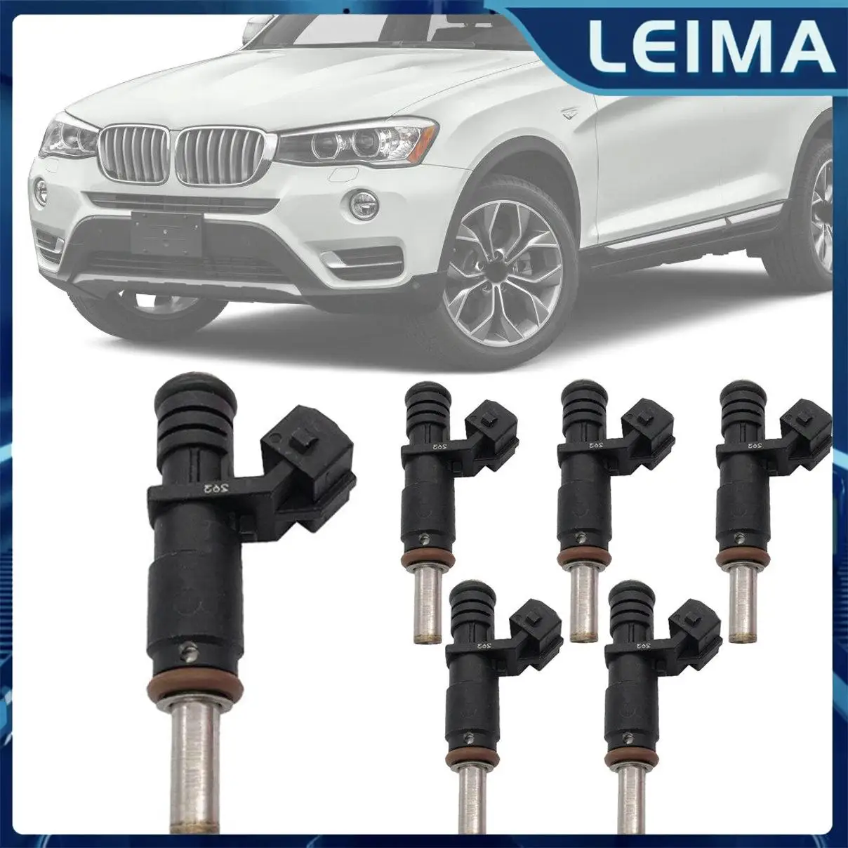 

Fuel Injectors For BMW 128i 328i X3 X5 Z4 525i 2.0L 2.5L 3.0L 2006-2012 7531634 13537531634 1353753163 Engine Injector Nozzle