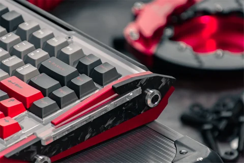 Dry Studio – clavier de jeu à interrupteur magnétique Black Diamond 75 RT, latence de 0,25 ms, taux de balayage 4k, taux d'orientation 8k, Actionation de 0,04mm