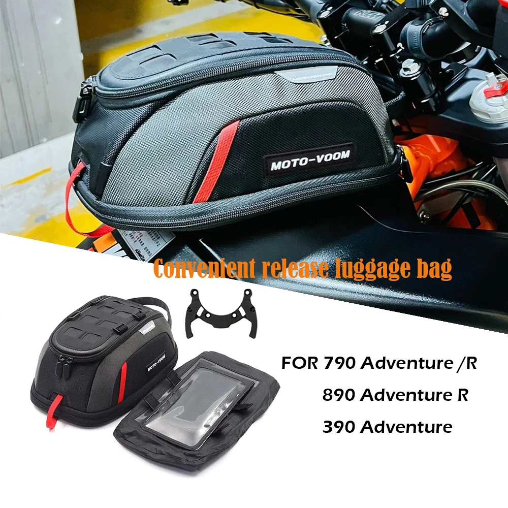 

for 390 790 890 ADVENTURE Tank Bag Kit For 790 890 Adventure R Quick Release Fuel Tank Kits Fuel Tank Bag