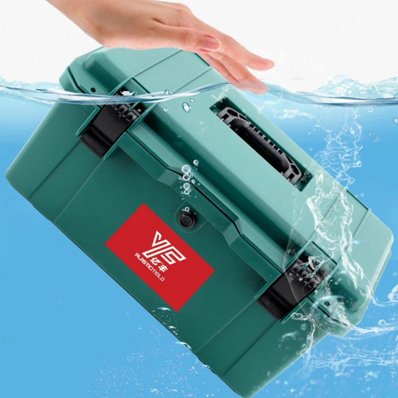 Waterproof Hardware Tool Box Multi-Functional Plastic Portable Tool Case Electrician Woodworking Repair Tool Storage Household