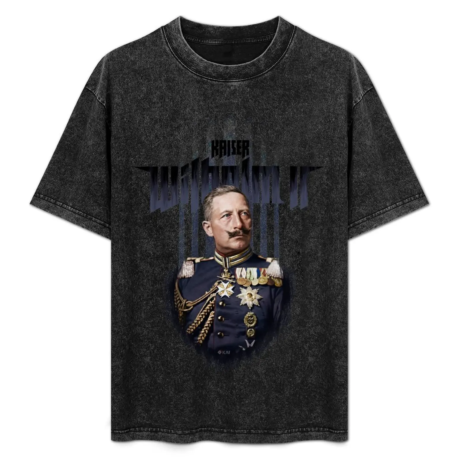 

Kaiser Wilhelm II, 1908 colorized art T-Shirt blanks custom shirt mens vintage t shirts