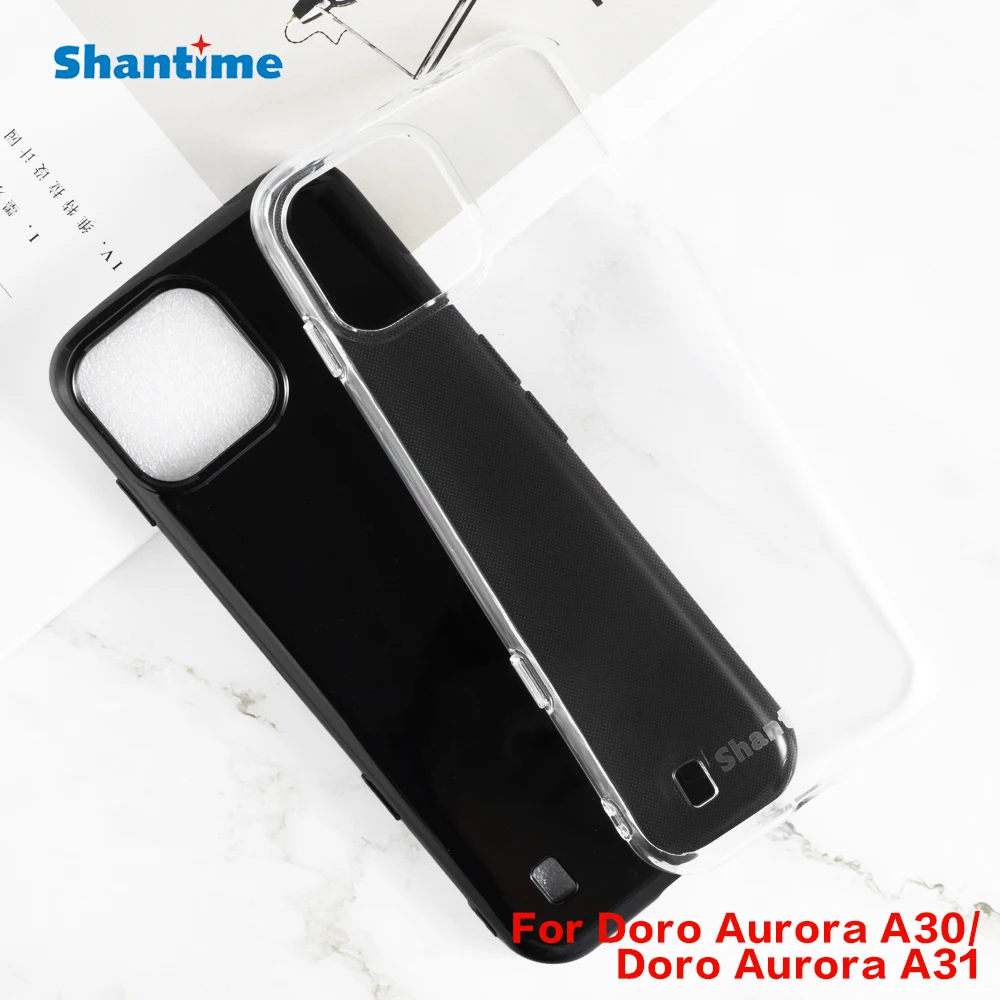 

Чехол для Doro Aurora A30, противоударный резиновый чехол из ТПУ, защитный гибкий корпус