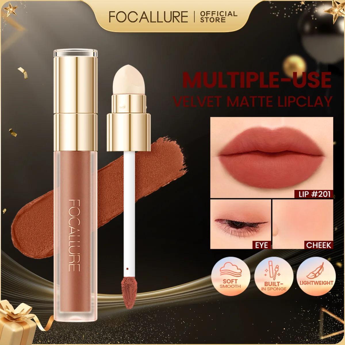 Focallure Matte Fluwelen Vloeibare Lippenstift Langdurige Hydraterende Lipglosses Lichtgewicht Hooggepigmenteerde Lipklei Make-Up Cosmetica