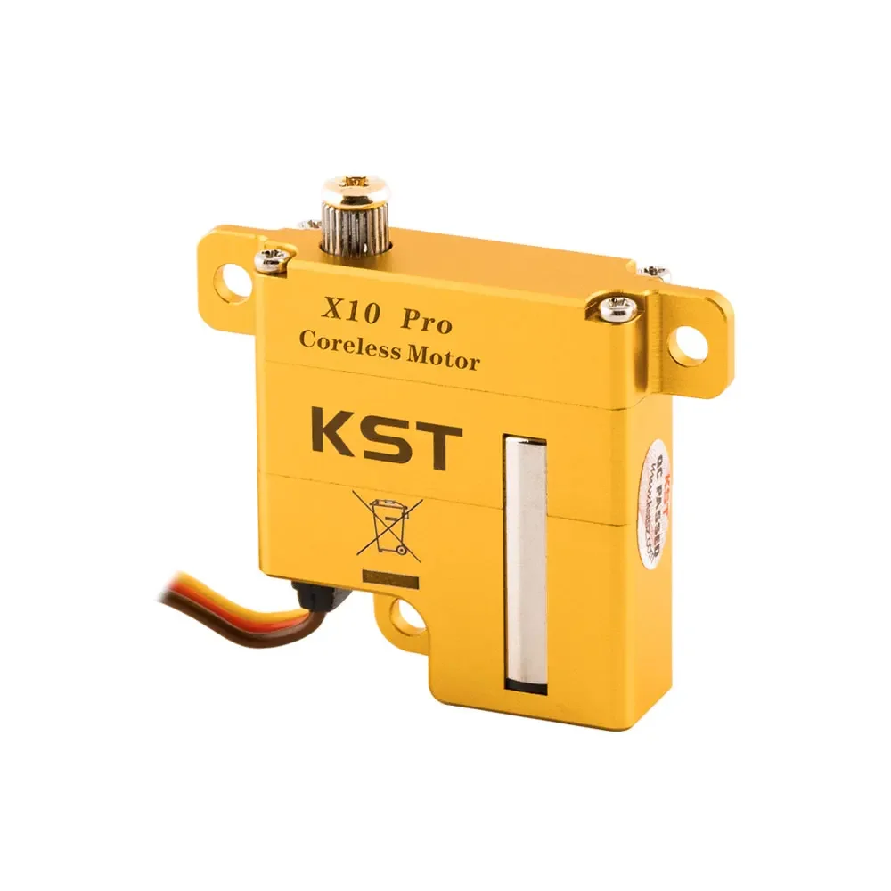KST X10 Pro Digital Metal Gear Servo 11.5kgf.cm 0.10sec High Torque for F5J Competition Gliders Large Scale RC Gliders