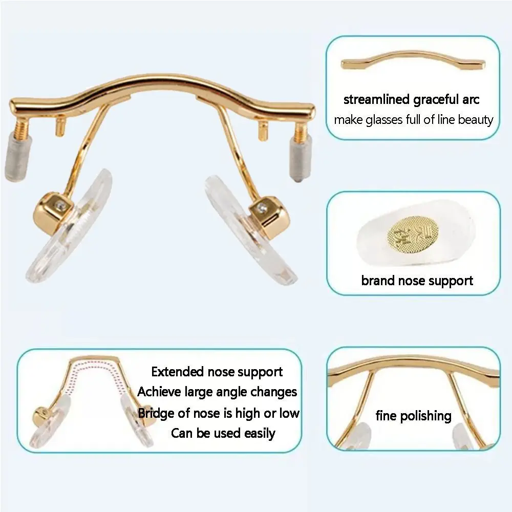 Support de remplacement universel pour lunettes, outil de réparation, accessoires pour lunettes, antarctique