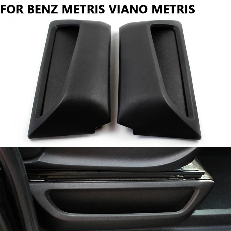 

For Mercedes Benz V Class Metris Viano Metris 2015 2016 2017 2018 2019 2pcs Car Seat Gap Side Storage Hold Box Car Accessories