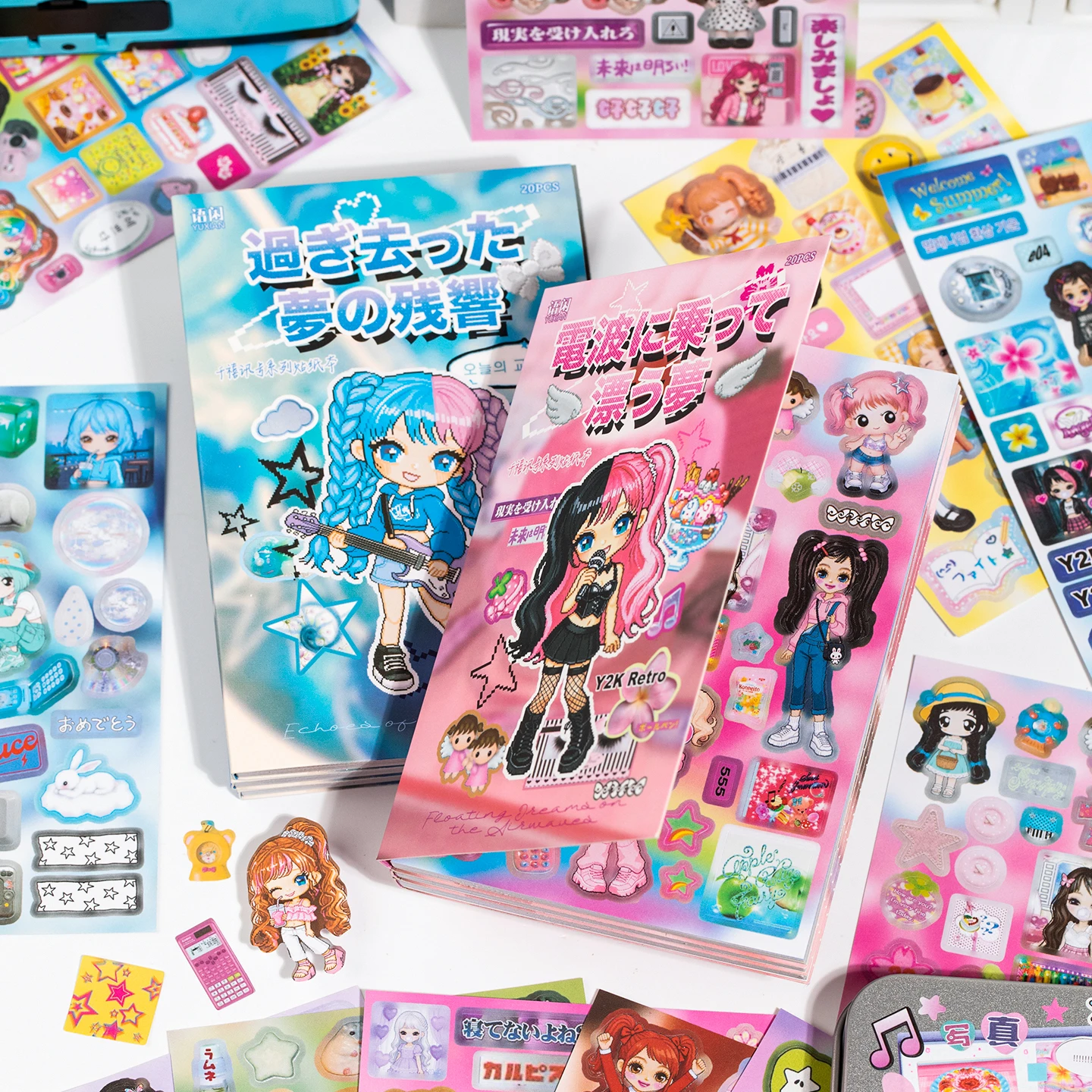 TIANZI - Libro de 20 Pegatinas - Phone Accessories Aesthetic reseña y precio