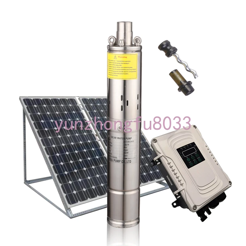 Borehole Pumps Solar Powered Water Pump Solar Cell Set Solar Deep Borehole Pumps