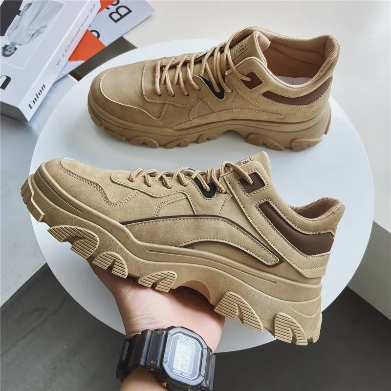 Men's shoes 2025 new autumn labor protection construction site work wear-resistant sports and leisure shoes