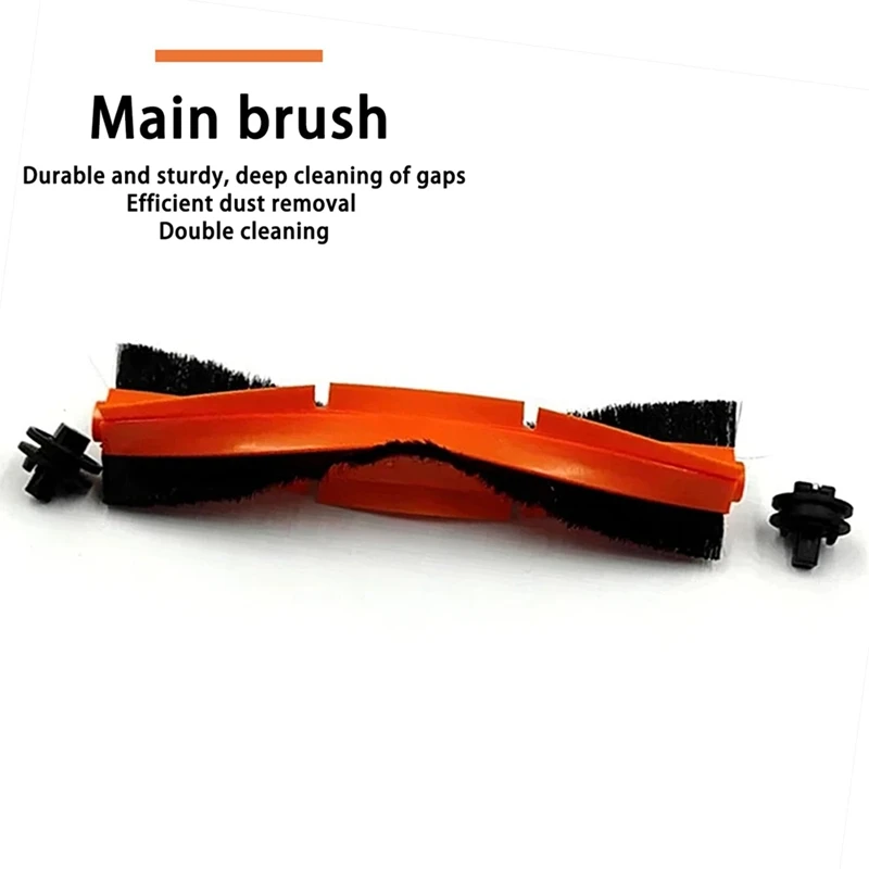 Kit di ricambio Accessori compatibili per Xiaomi Robot Vacuum X10 Plus,X10+,X20 Pro,X20 Plus,Filtro per sacchetto per la polvere con spazzola principale