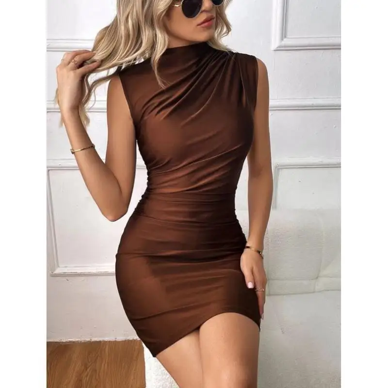 

Облегающая юбка B 6942, новый транссексуальный комплект с воротником-стойкой и рюшами по подолу, повседневный комплект спортивной одежды Seven Sve, осенний сезон