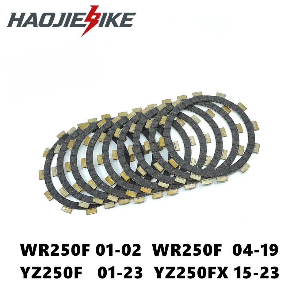 

For Yamaha WR250F YZ250F 2001-2022 YZ250FX 2015-2023 Dirt Bike Motocorss Clutch Friction Disc Plate Kit 9P Set YZ250 WR250 WR YZ