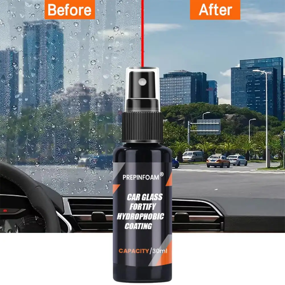 Auto Glas Regen Repellent Spray Anti Regen Coating Voor Auto Glas Hydrofobe Anti-regen Auto Vloeibare Voorruit Spiegel Water rep E1Y2