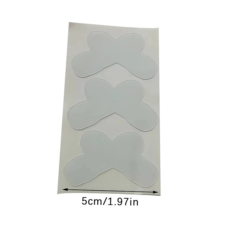 Autocollants d'oreille cosmétique en forme de papillon, auto-adhésifs, support d'oreille elfe, autocollant invisible, 30 pièces, 60 pièces