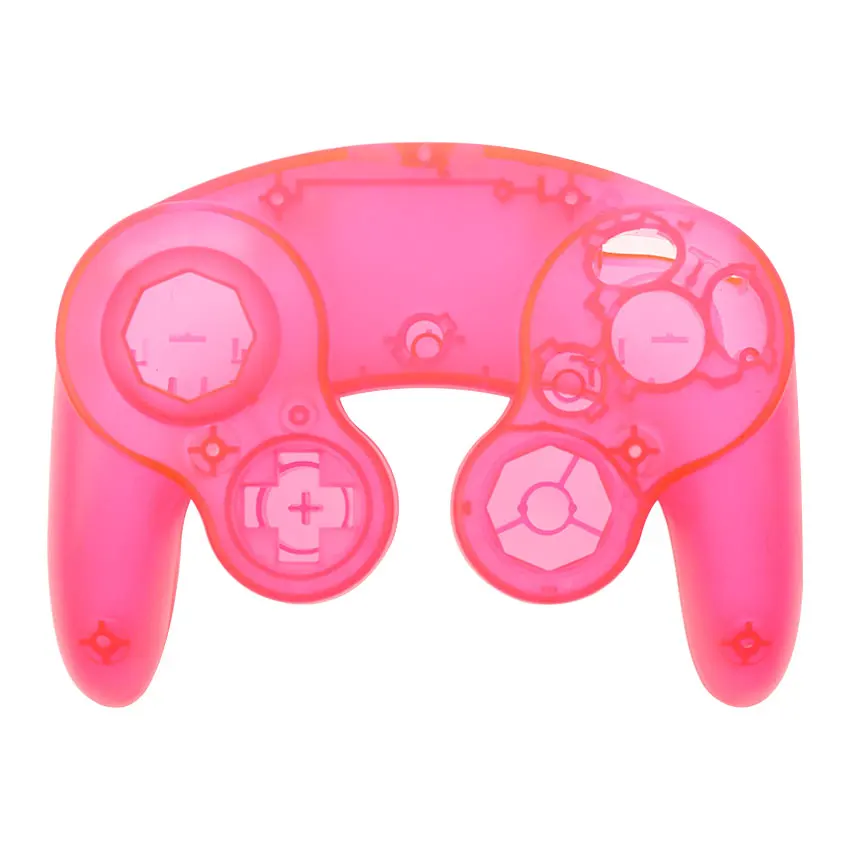 YuXi Transparente Gehäuse Shell Fall Klare Griff Abdeckung Ersatz Für Gamecube NGC Controller Spiel Zubehör