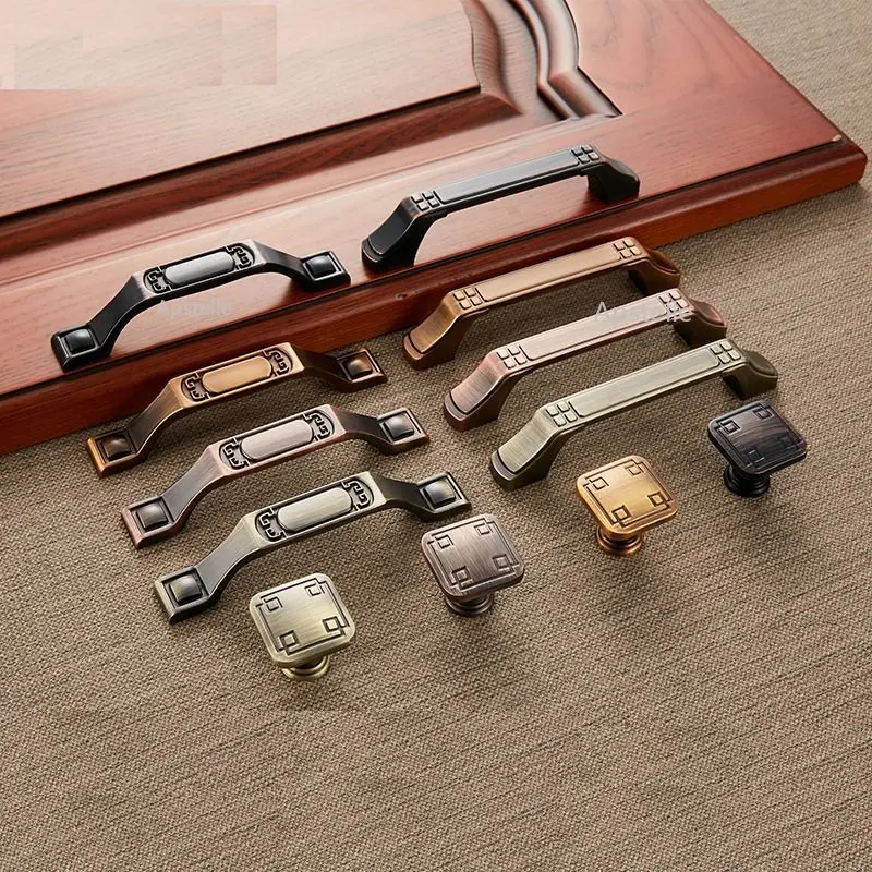 Cabinet Door Handle Cabinet Vintage Handle Chinese Handle Drawer Handle Cabinet Handle Deluxe Solid