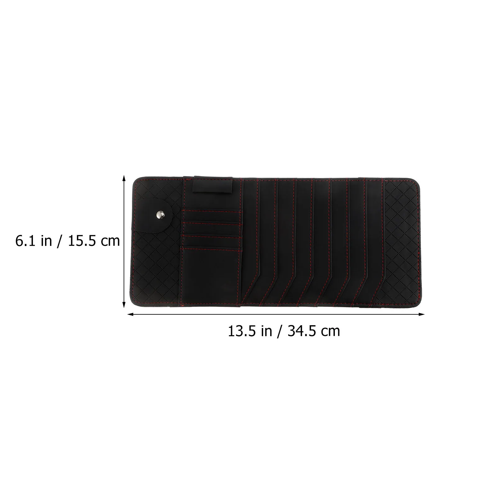 

Car Cd Visor Organizer Multi Pocket Pen Holder Durable Portable Visor Storage Sleeves Scratch Protection