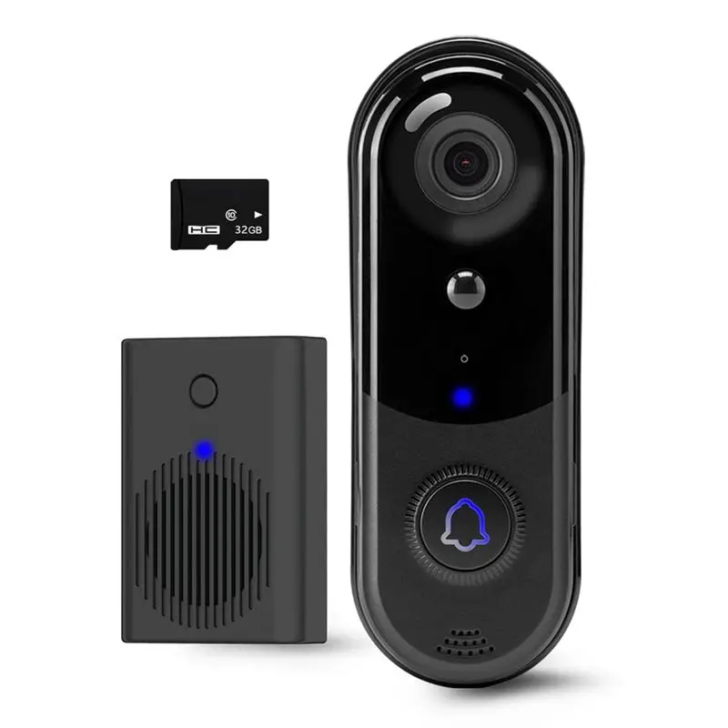 Doorbell Camera No Monthly Fee Wireless Doorbell Camera Outdoor Door Bell Camera