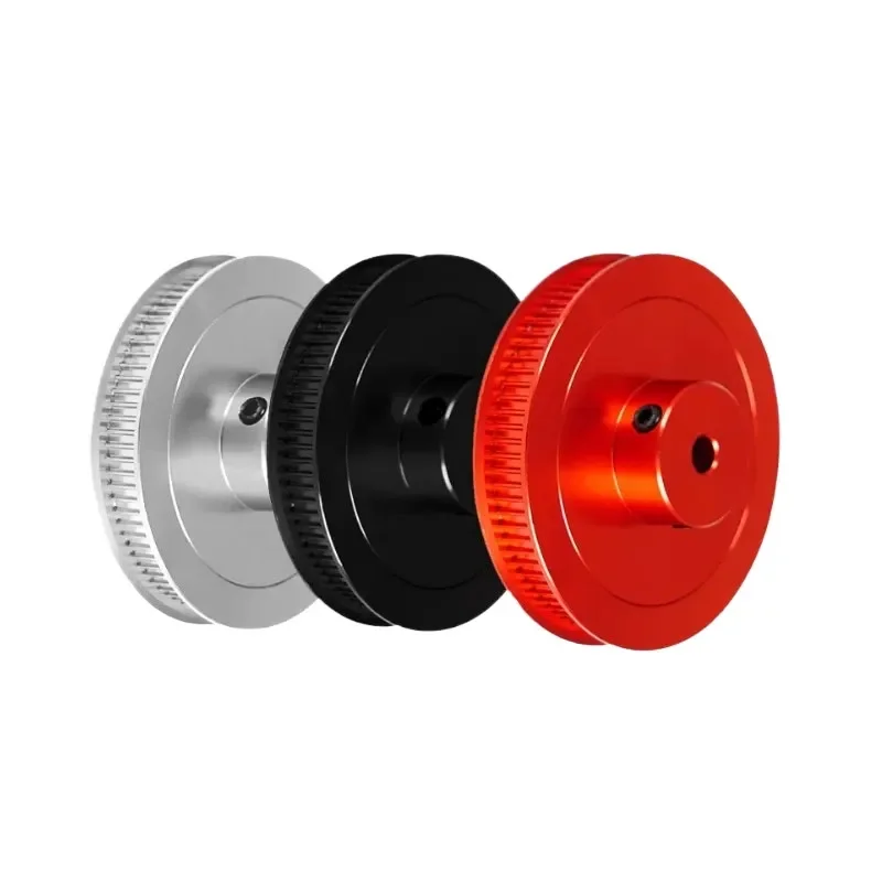 High Precision 80 Teeth 2GT Aluminum Alloy Drive Synchronous Pulley 3D Printer Accessories Compatible with Voron