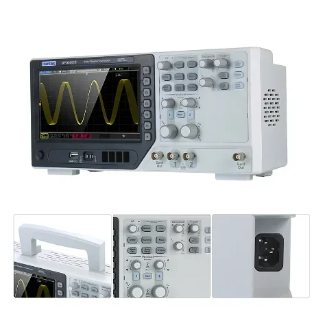 Hantek Dpo6104b راسم الذبذبات  - مراجعة Digital Storage Oscilloscope 100Mhz وسعره