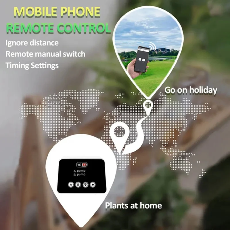 Wifi Smart Garden Irrigation Controller Automatic Drip Irrigation System Remote APP Control Watering