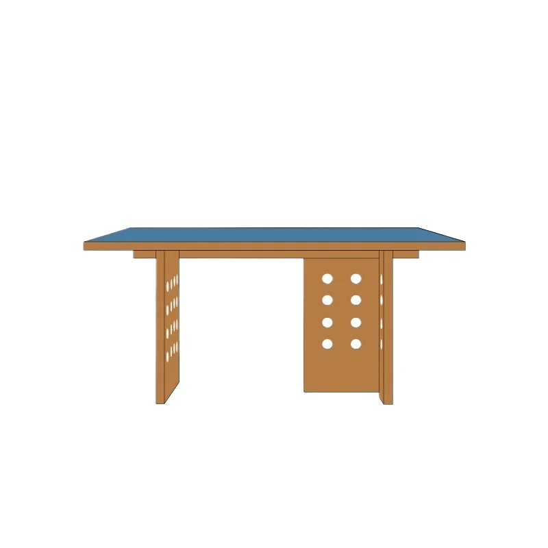 

Home study computer table study table workbench color matching eating table