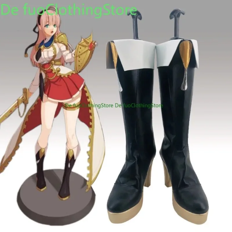 Defuo Guardian Cosplay Shoes Anime Convention Custom Boots Anime Game Role-playing Shoes And Boots Halloween Party