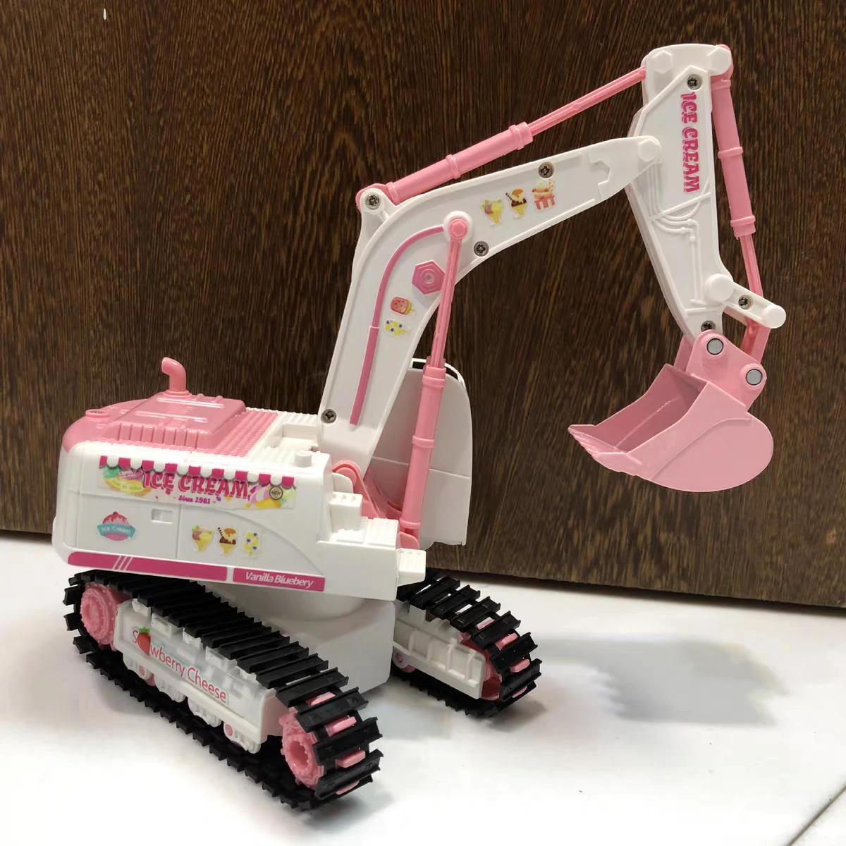 Pelle en alliage RC rose 2.4GHz, camion de Construction 6CH, véhicules d'ingénierie, camion à benne basculante, Bulldozer, jouets éducatifs pour enfants