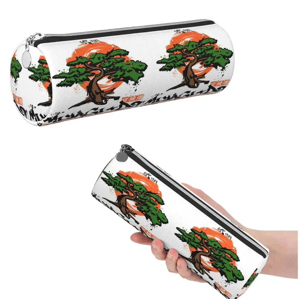 Miyagi Do Karate Pencil Case for Kids Gifts Cylinder Pen Box Pencil Bag Pen Holder