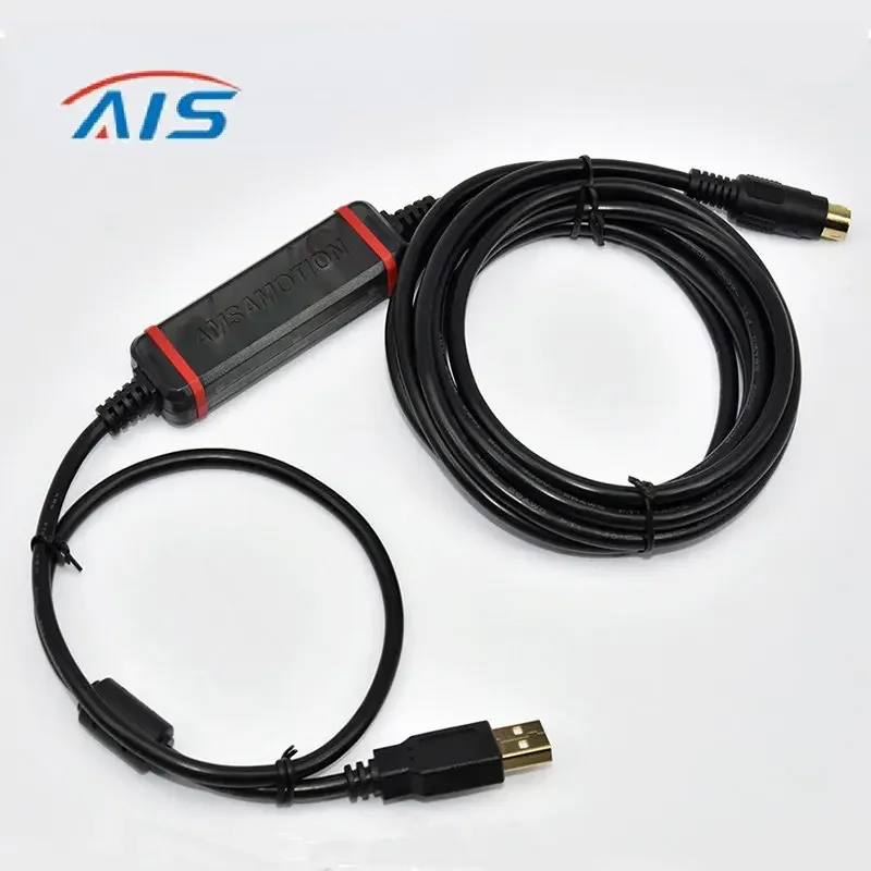 FTDI Chip Cable USB-SC09-FX Compatible with Mitsubishi For FX1N 2N 1S 3U Series PLC Programming Cable Data Download Cable