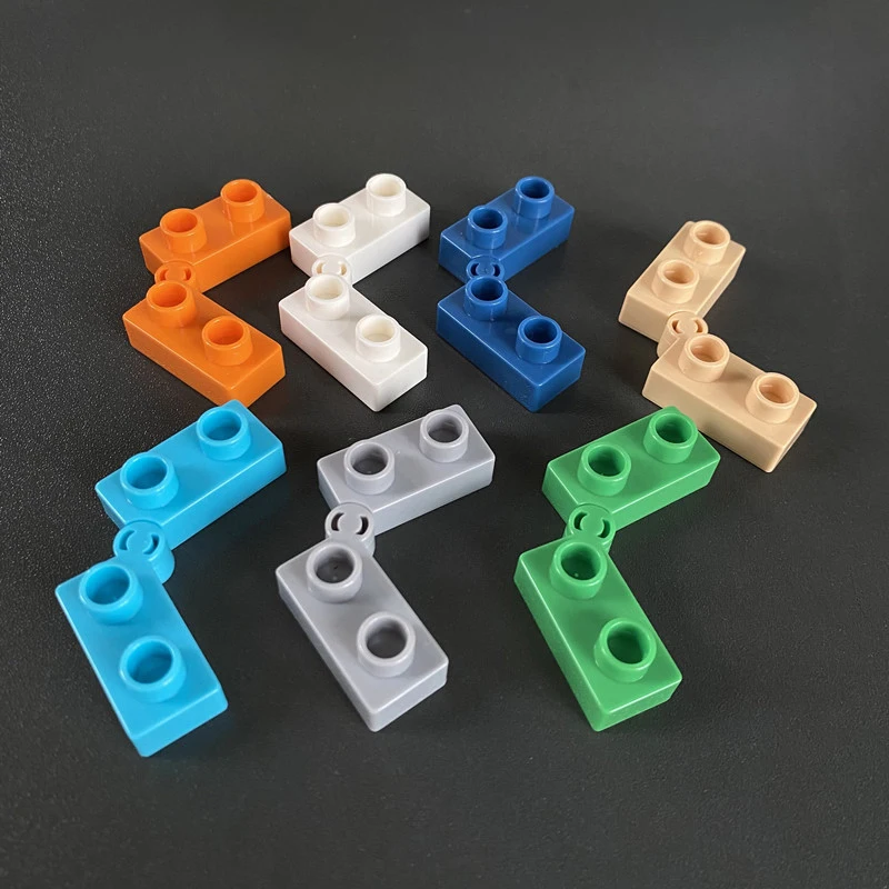 Big Building Blocks Opening Closing Thin Brick Accessories Compatible Bricks Foundation Assembly Girl Children Toys Kids Gift