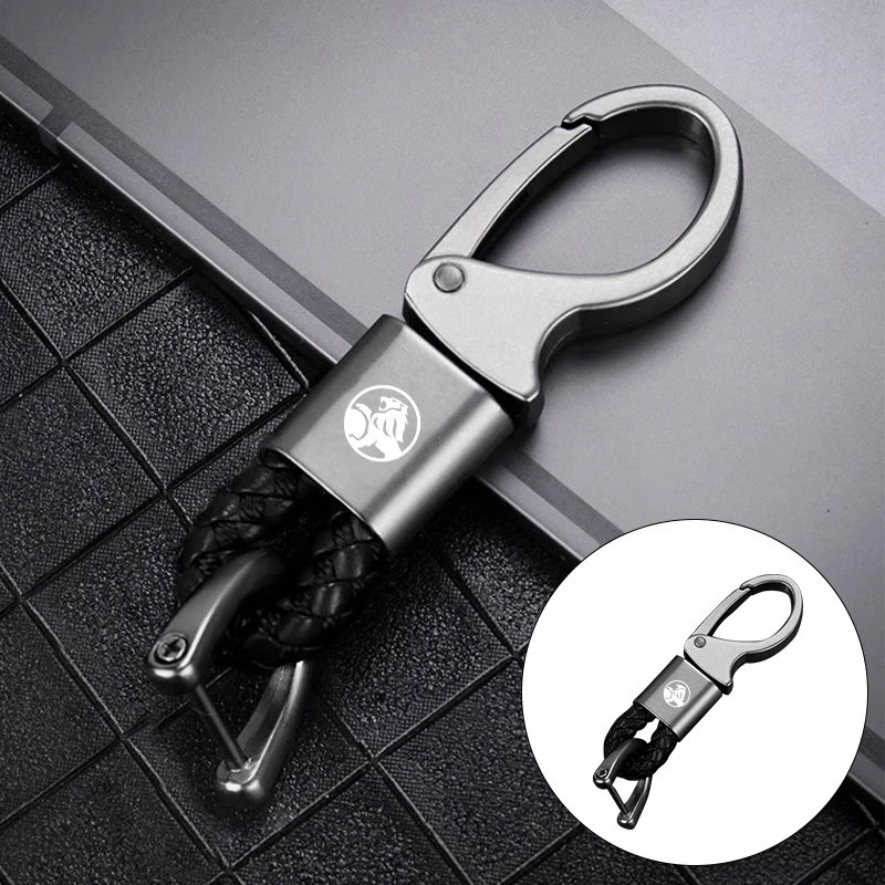 Blade Car Keychain Metal Key Chain Rope Knot Decoration Strap For Holden VZ VE Colorado Caprice VT VX VU VY HSV Cruze Rodeo Astr