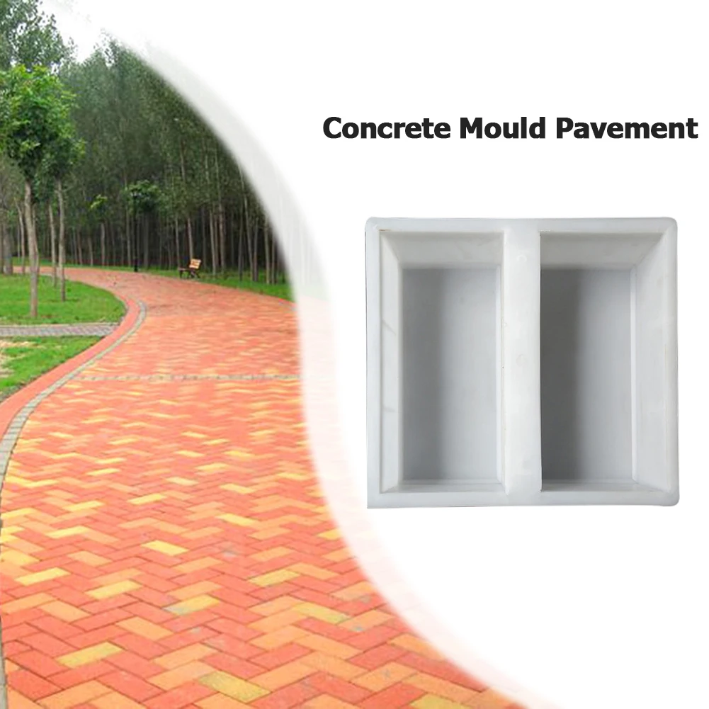 Plastic Garden Pavement Mold DIY Walking Road Path Paving Stone Concrete Mould Mold Can Be Reused To Create a Beautiful Road
