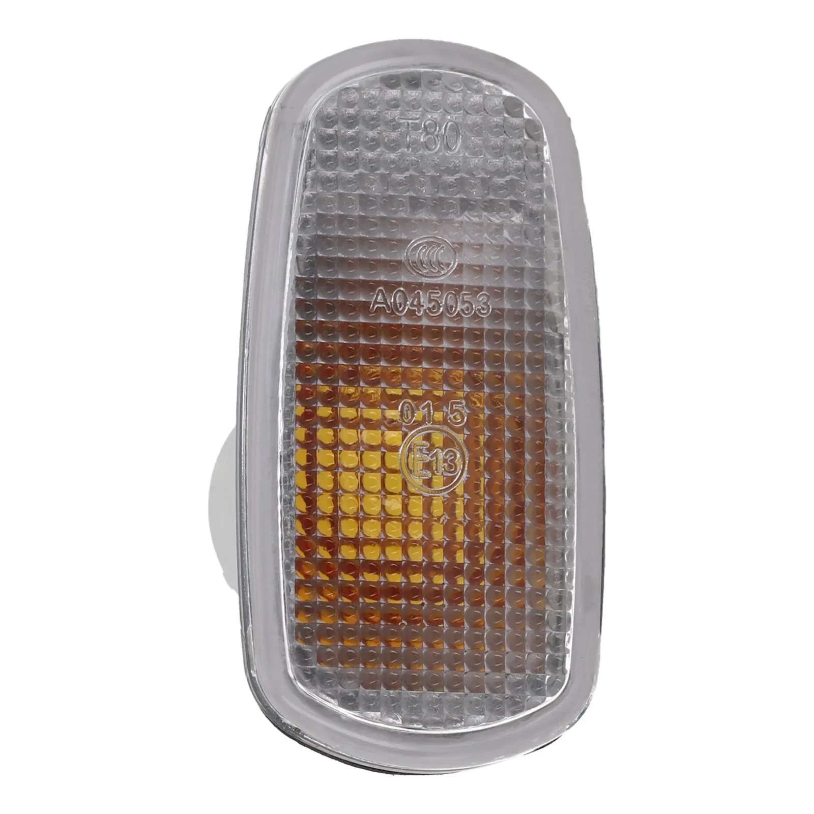 *Transparent Lens Color:This Side Marker Light Housing Cover Features A Transparent Lens Color, Ensuring Clear