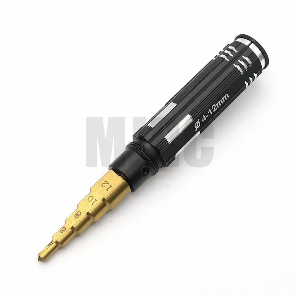 Steel 4-12mm Reamer Body Shell Hole Opener For Rc Car Model Diy Modified Tool