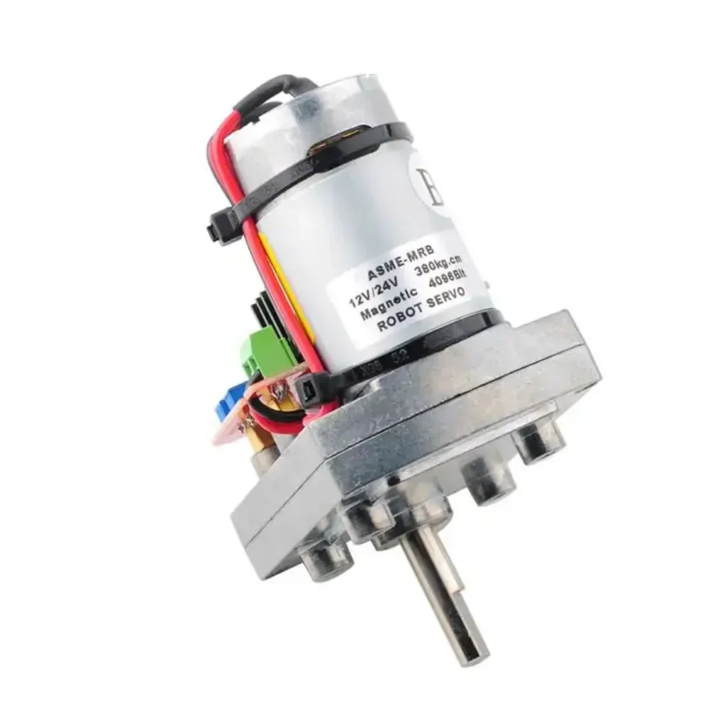 ASME-MR Series Magnetic Encoding Servo High-torque 360 Degree Servo Steering Gear Large Robotic Manipulator for RC Car Robot